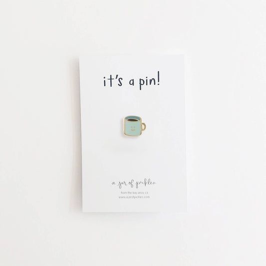 Coffee Cup Enamel Pin