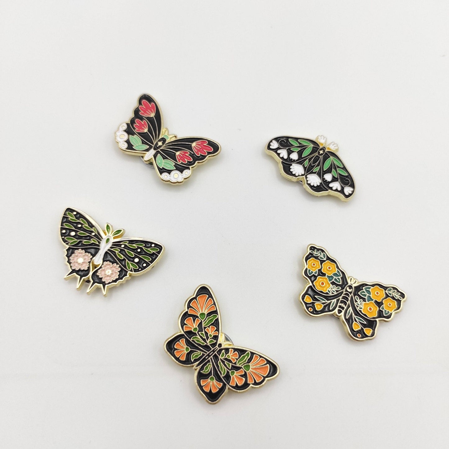 Floral Butterfly Needle Minders