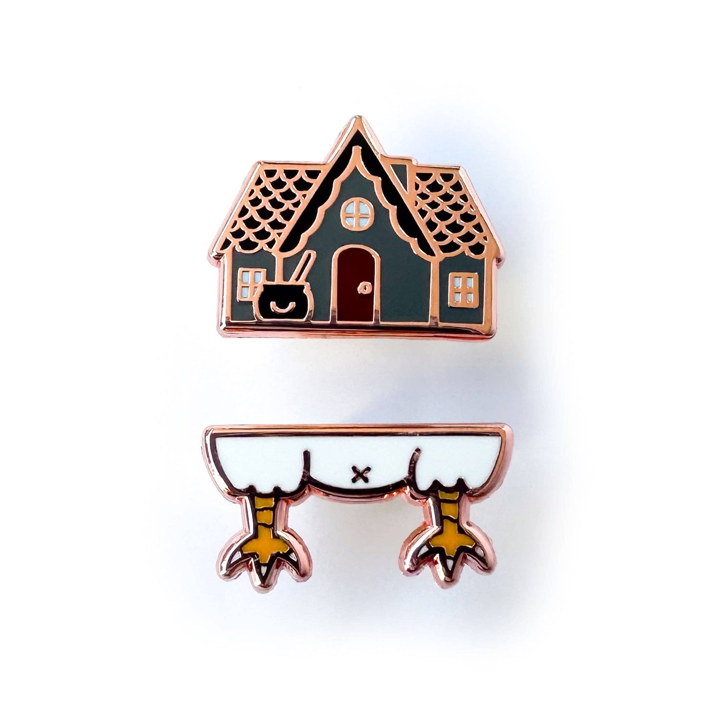 Baba Yaga Pride Pal Enamel Pin Set