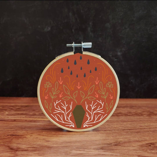 Decorative Coffin Embroidery Kit