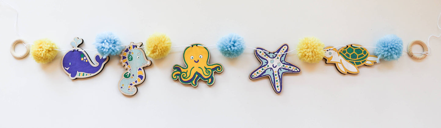 Kids DIY Garland Kit - Under the Sea
