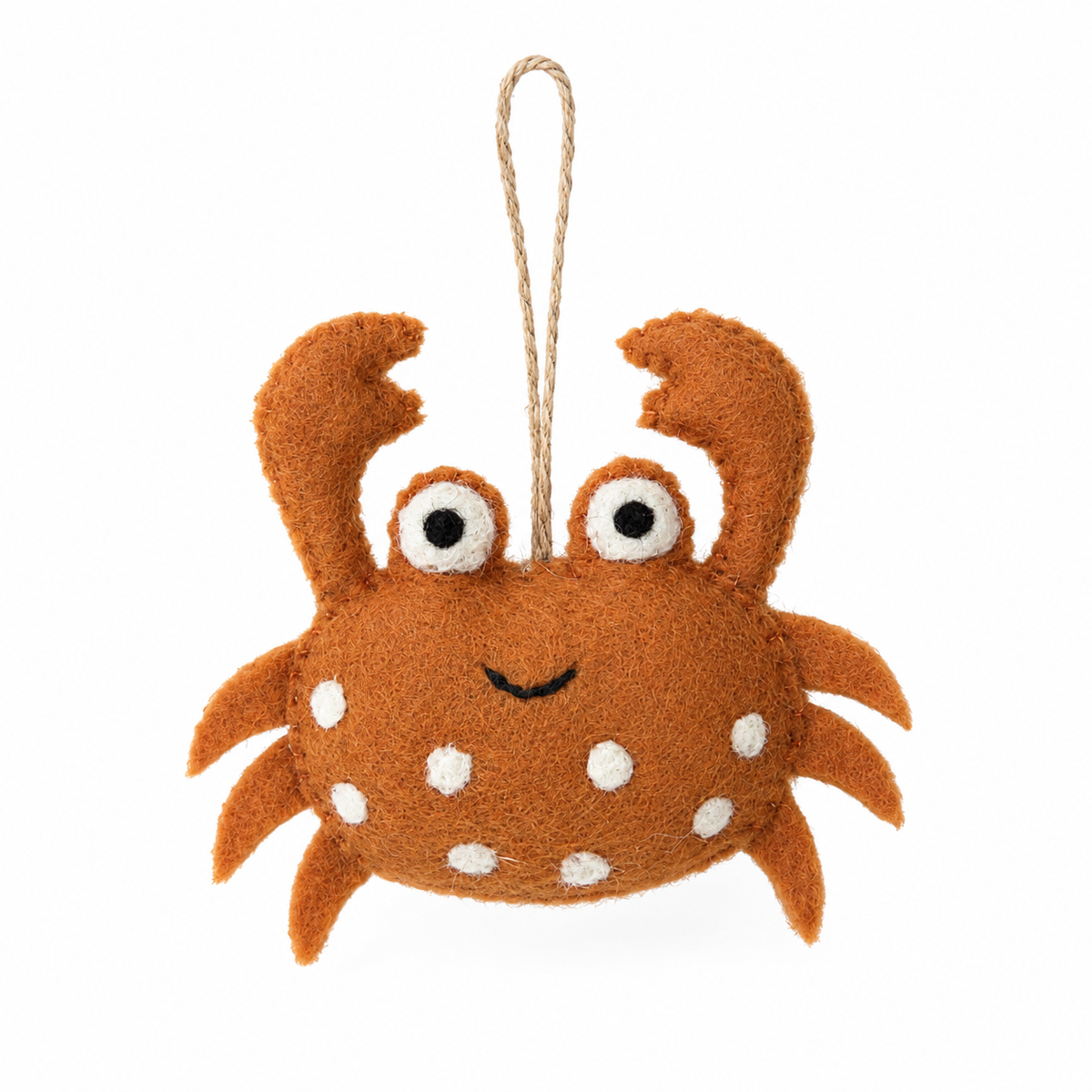 Felt Crab Ornament