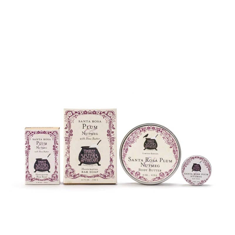 Bar Soap Santa Rosa Plum & Nutmeg: 1.75oz