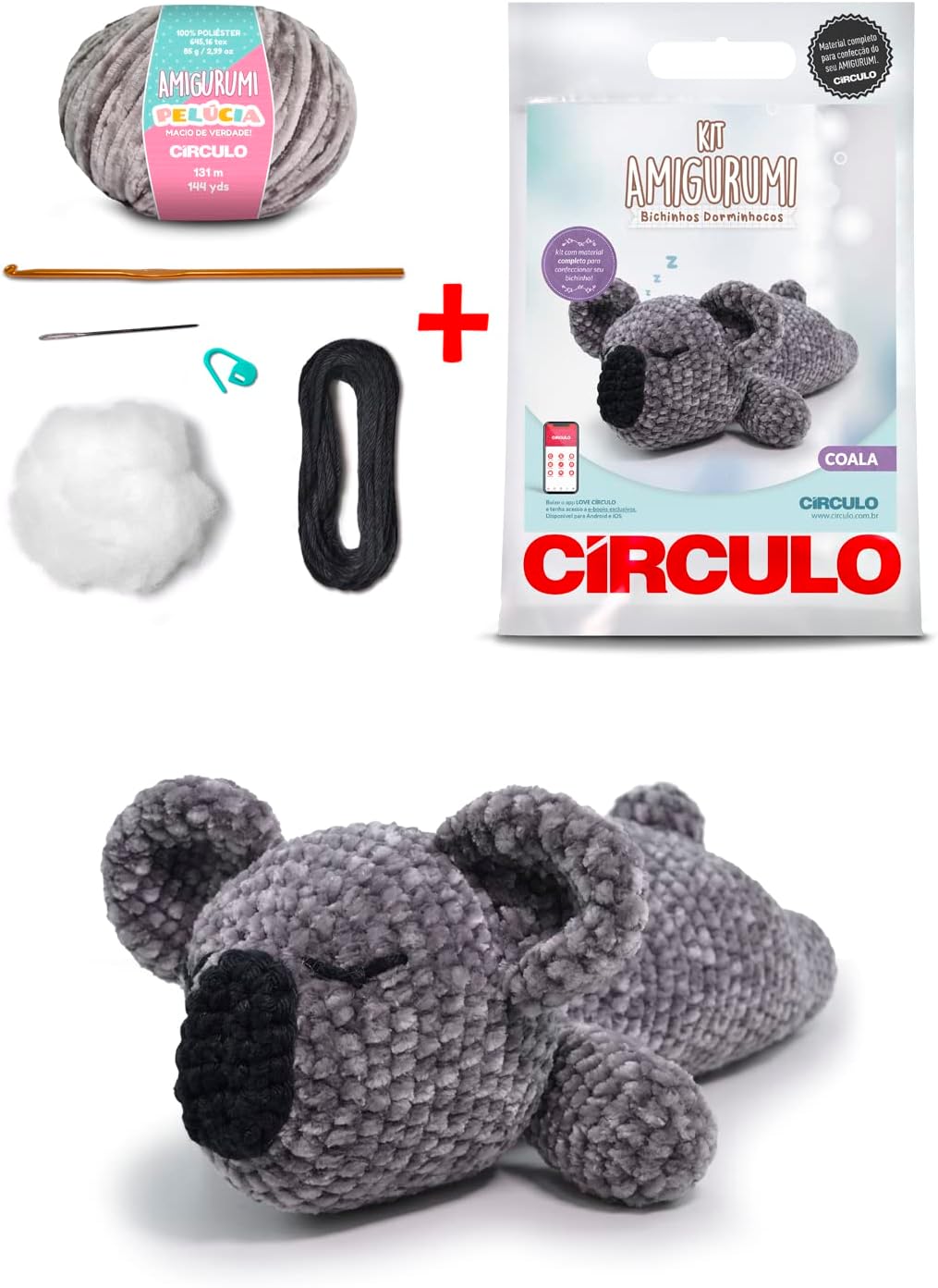 Koala Crochet Amigurumi Kit - It's Nappy Time Collection