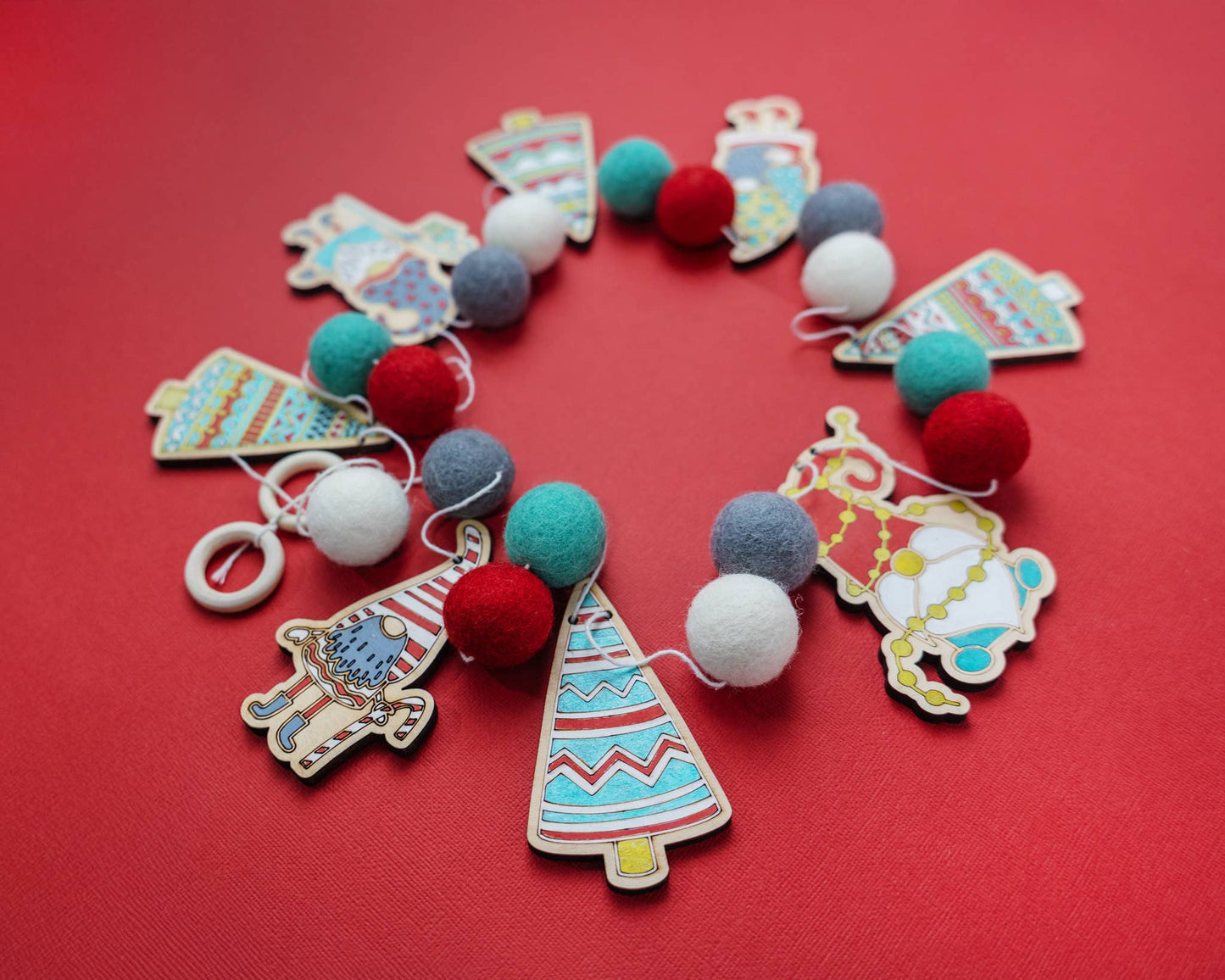 Gnome DIY Garland Kit