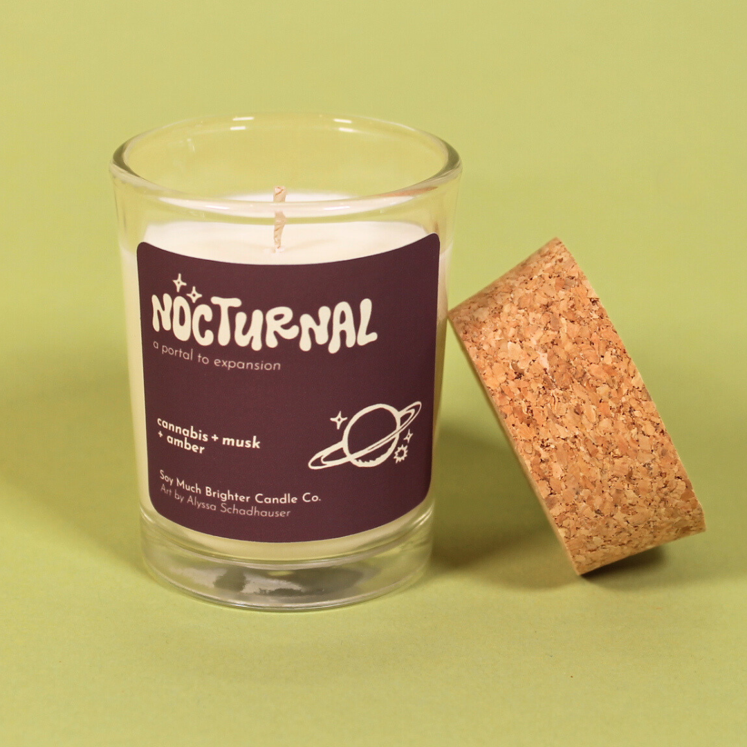 Nocturnal: a portal to expansion // The Portal Collection // 2oz votive
