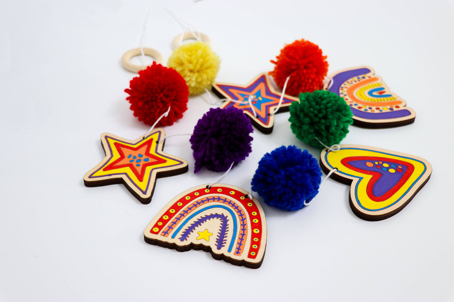 Kids DIY Garland Kit - Rainbow