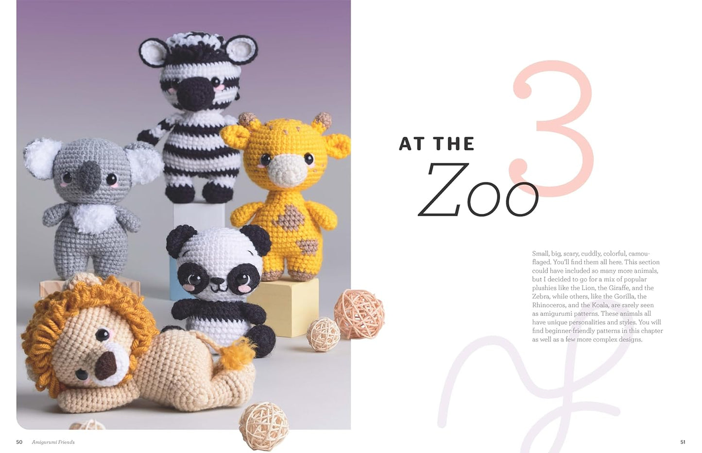 Amigurumi Friends: 20 Easy Patterns to Create 100+ Adorable Custom Crochet Critters - Explore Infinite Possibilities with Shapes, Colors, Details, and Yarns