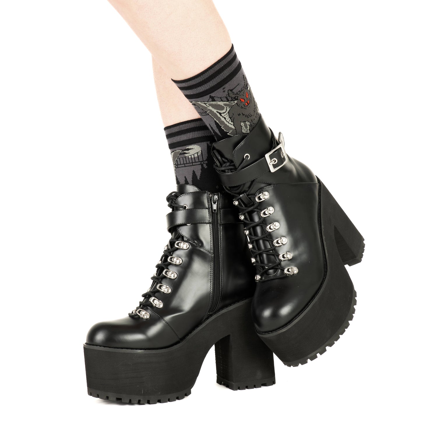 Mothman Crew Socks