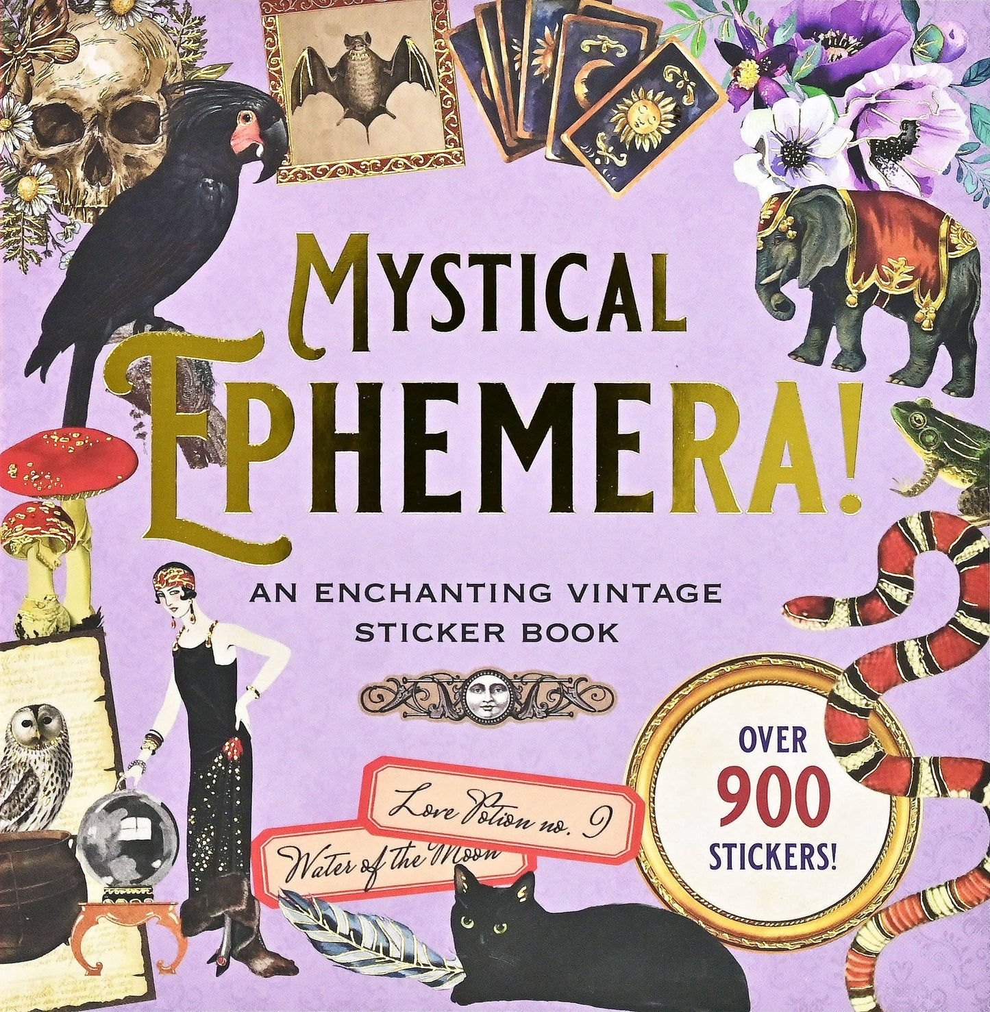 Mystical Ephemera! An Enchanting Vintage Sticker Book