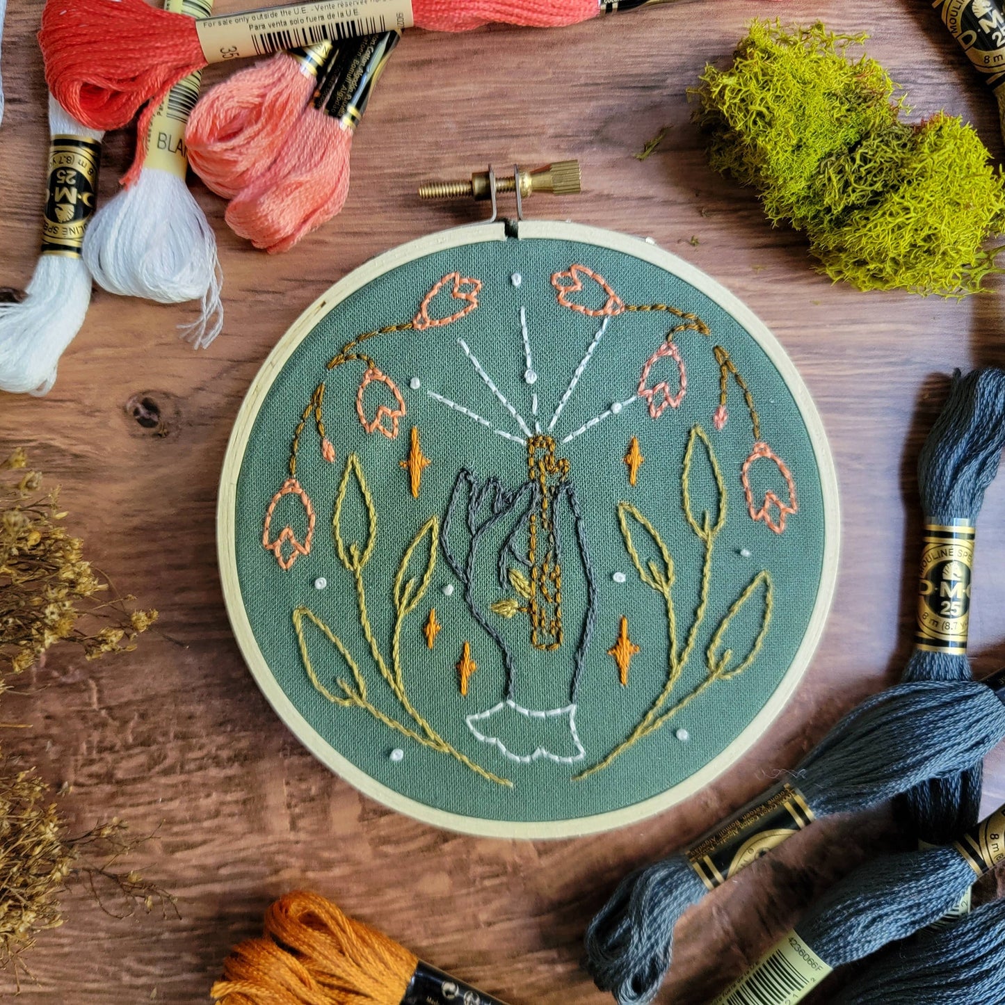 Embroidery Kit: Hand & Wand