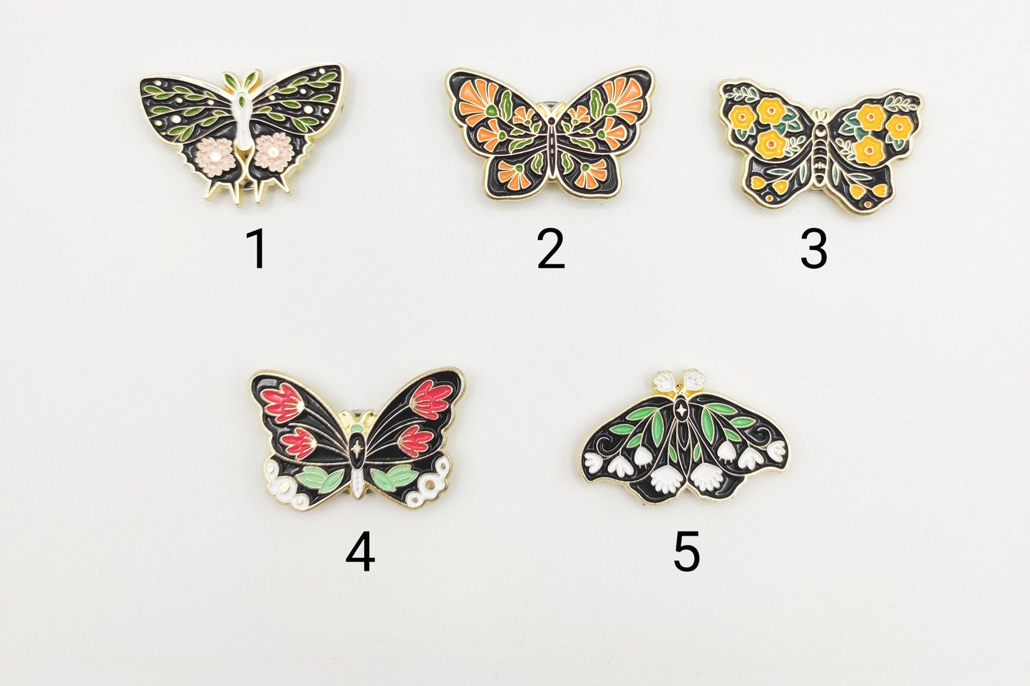 Floral Butterfly Needle Minders