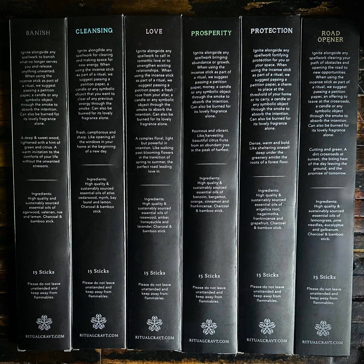 Cleansing Spell Incense Sticks by Ritualcravt