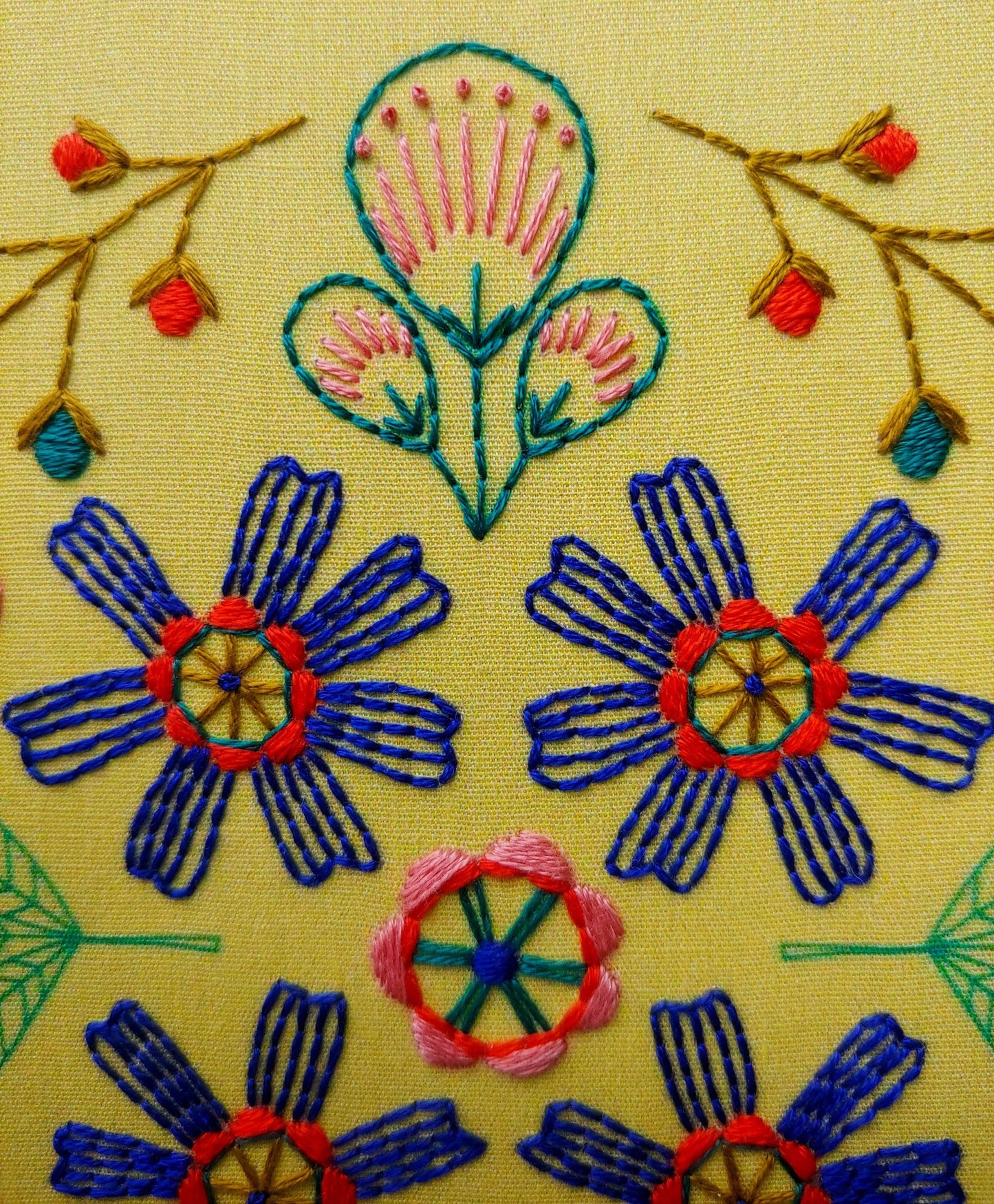 Wallflowers embroidery kit [last chance!]