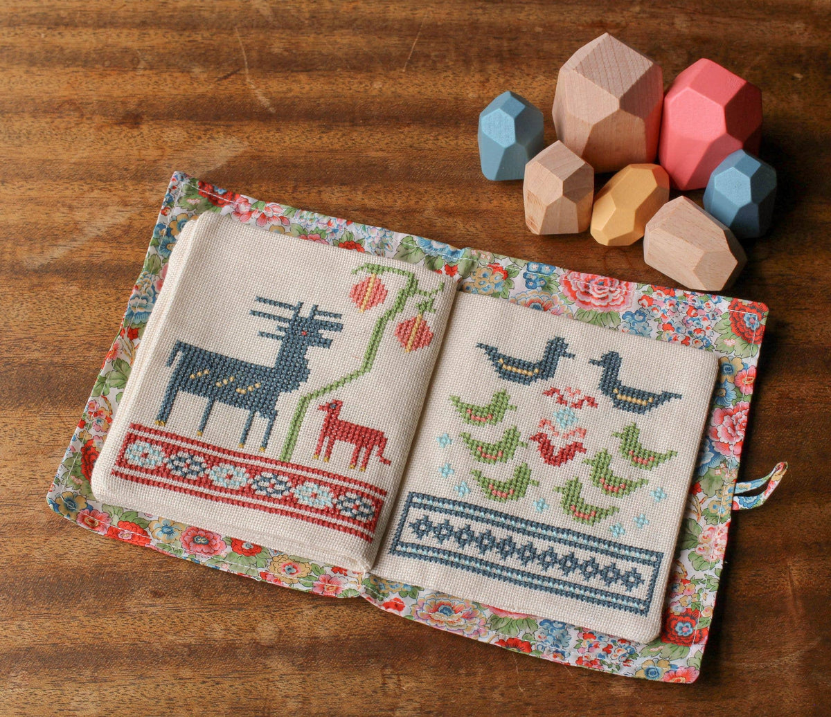 Byzantine Beasts Cross Stitch Quiet Book