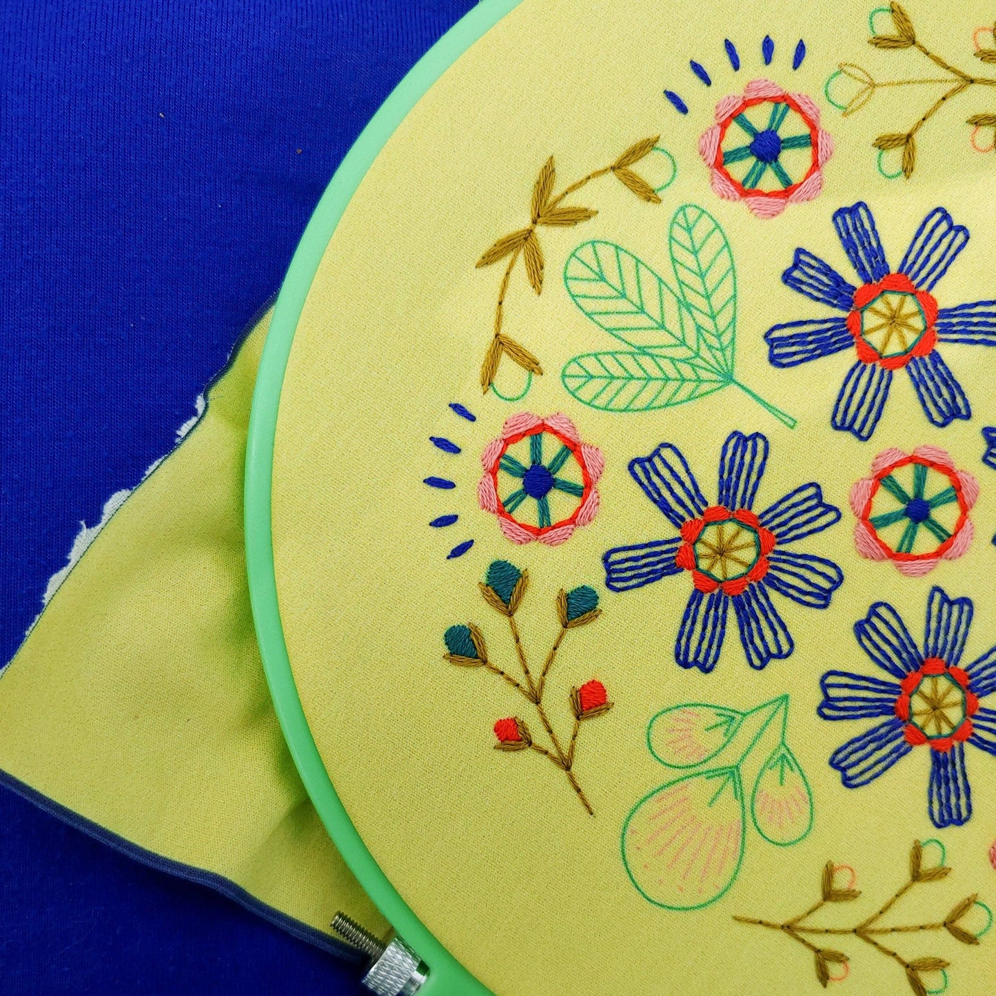 Wallflowers embroidery kit [last chance!]