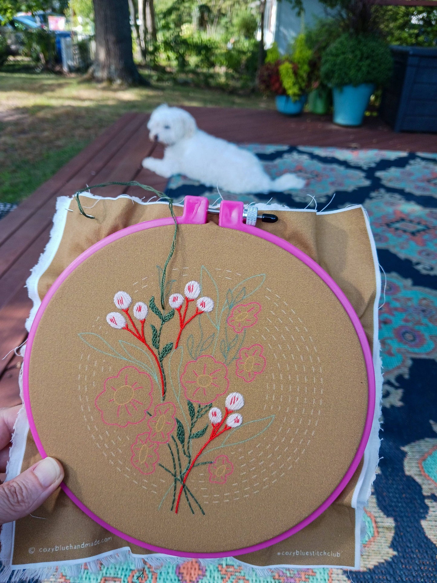 Morning Glow - Cozyblue Handmade Embroidery Kit
