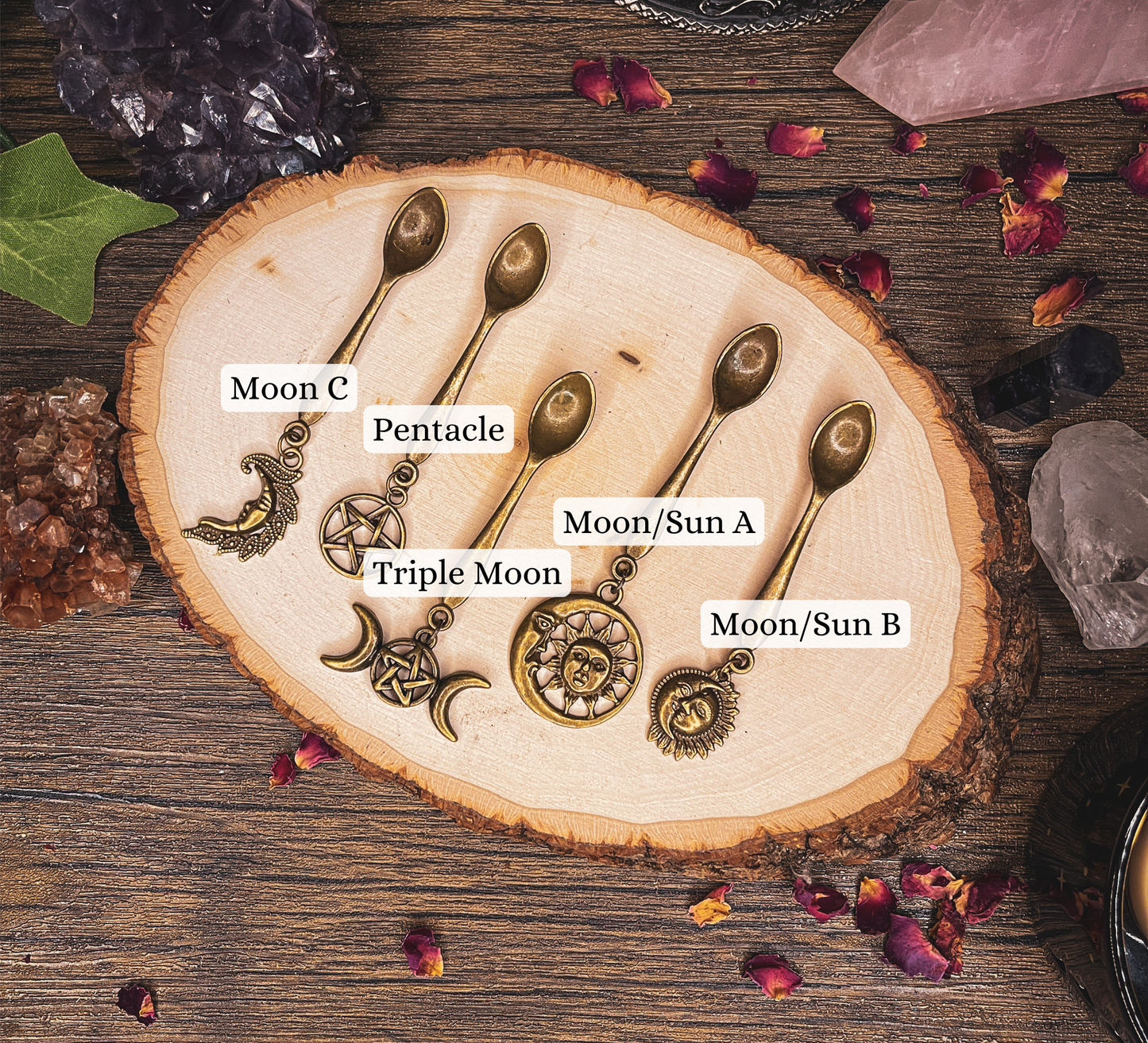 Key Witchy Charm Spoons