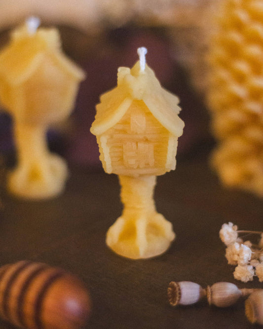 Baba Yaga House Candle