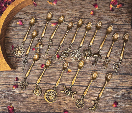 Key Witchy Charm Spoons