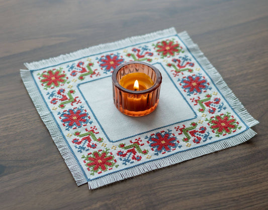 BitKit Mykonos Meadow Cross Stitch Kit