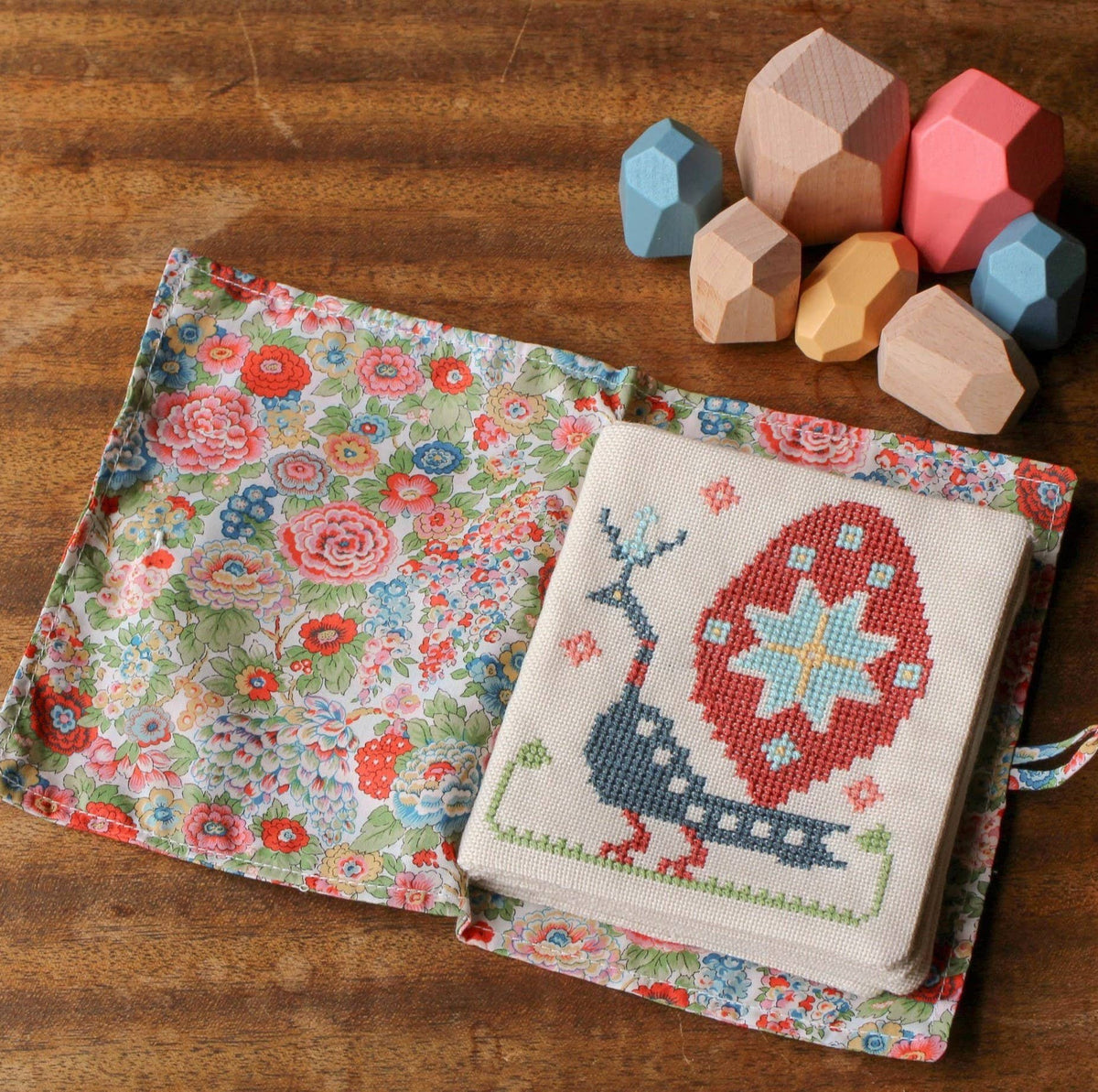 Byzantine Beasts Cross Stitch Quiet Book