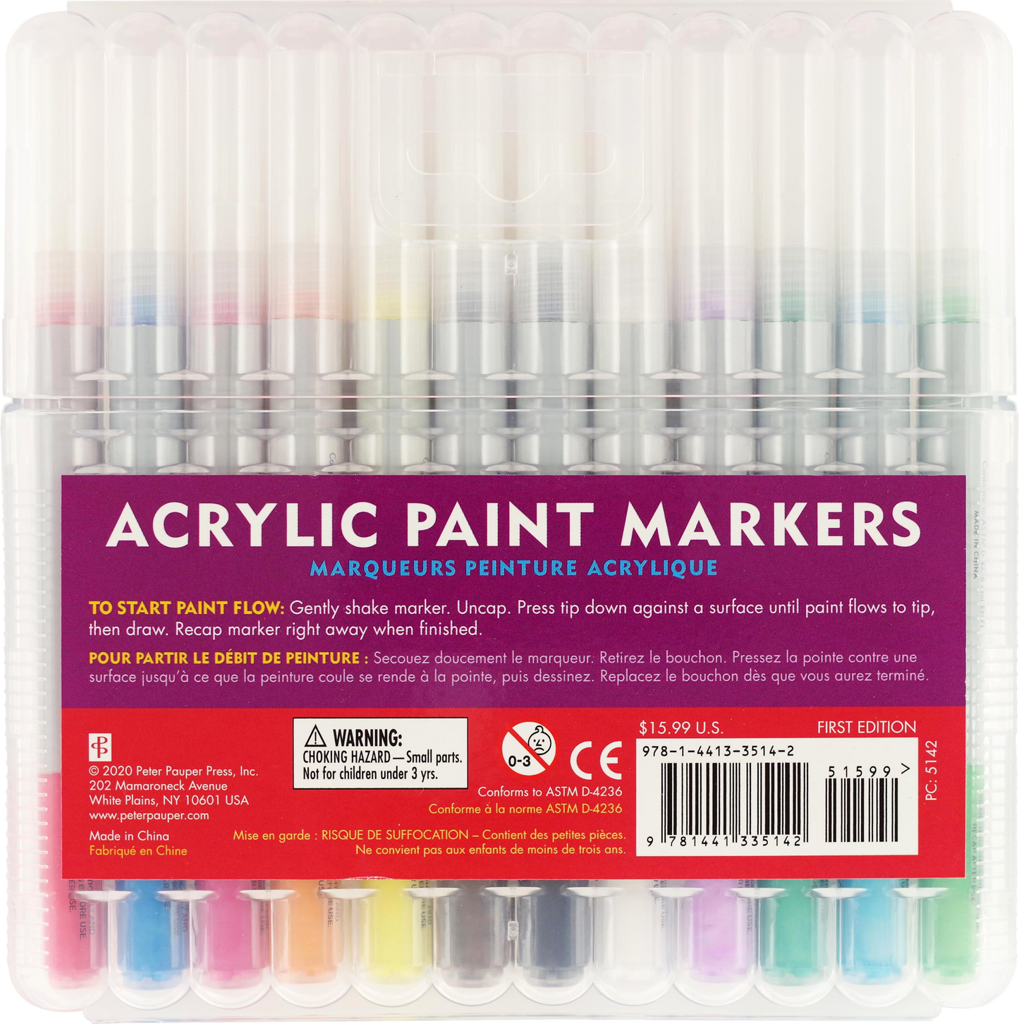 Studio Series Acrylic Paint Marker Set (12-piece set)