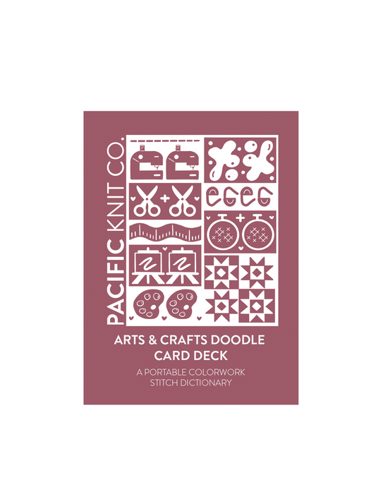 Arts & Crafts Doodle Card Deck Expansion - Colorwork Knitting Charts