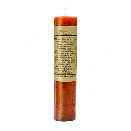 Blessed Herbal Attraction/Love Candle