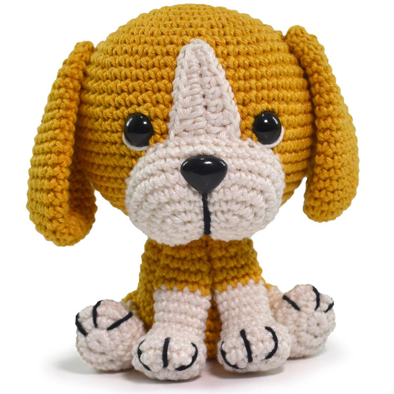 Beagle Crochet Amigurumi Kit - Beginner