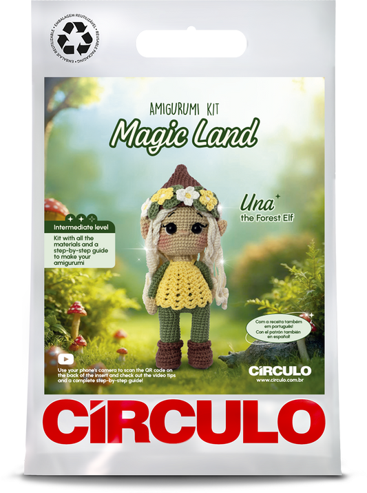 Una the Forest Elf Amigurumi Crochet Kit - Magic Land