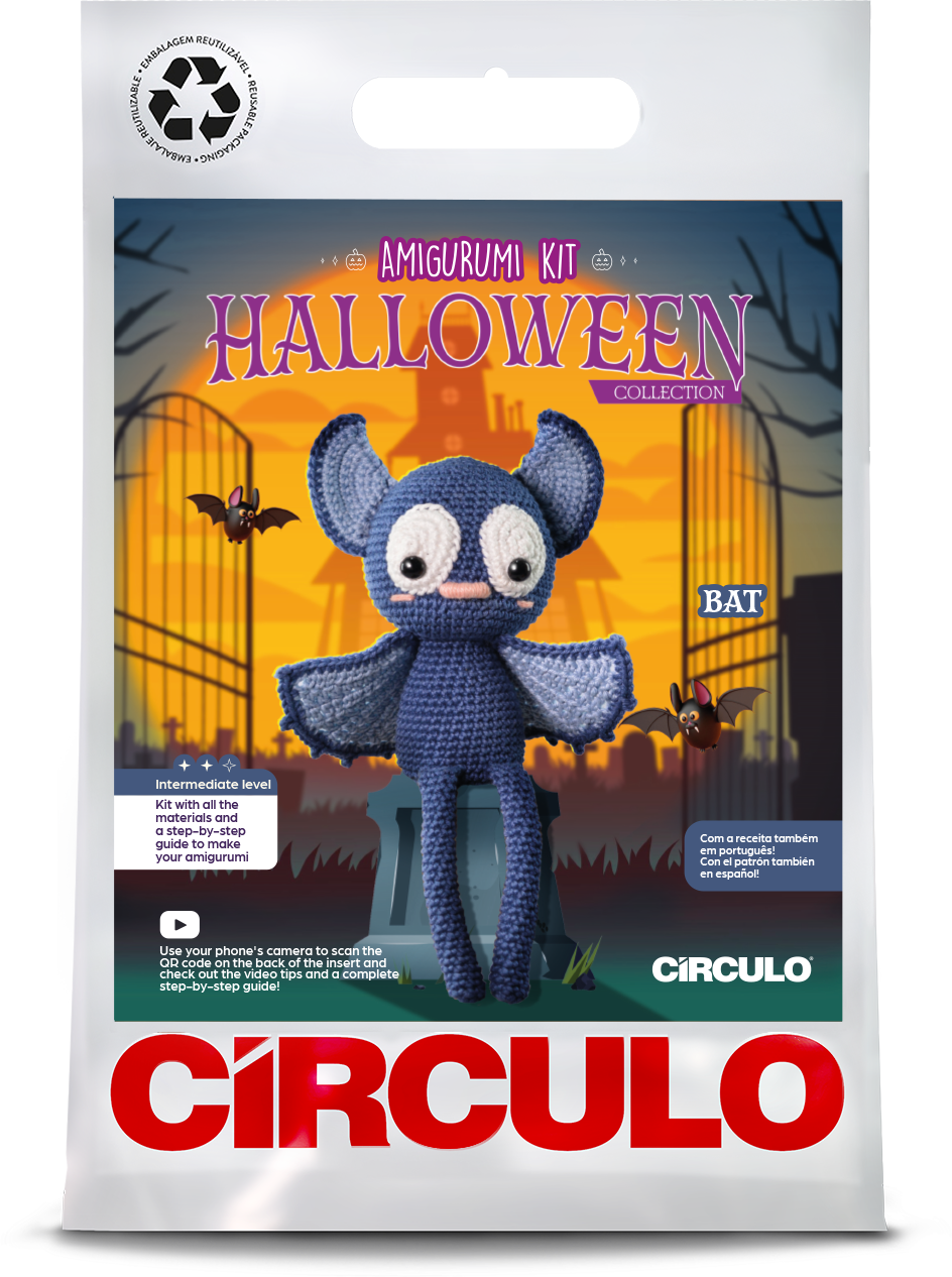 Bat Amigurumi Crochet Kit - Halloween Collection 2026