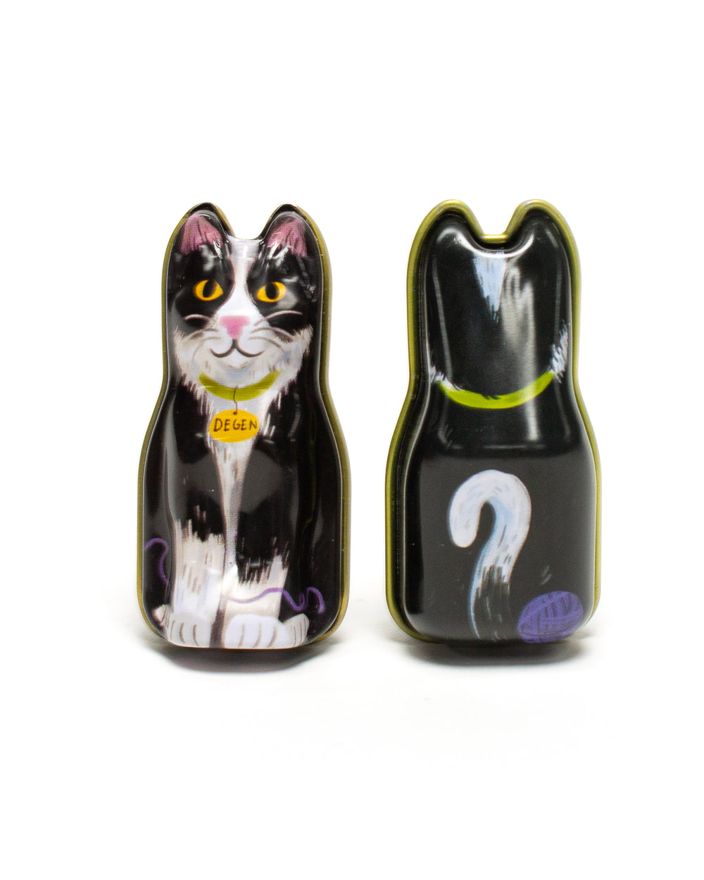 Black Cat Tin - Barber Cord