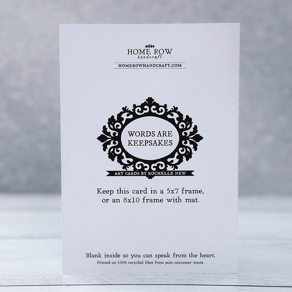 Purrsephone Art Card By Home Row Handcraft