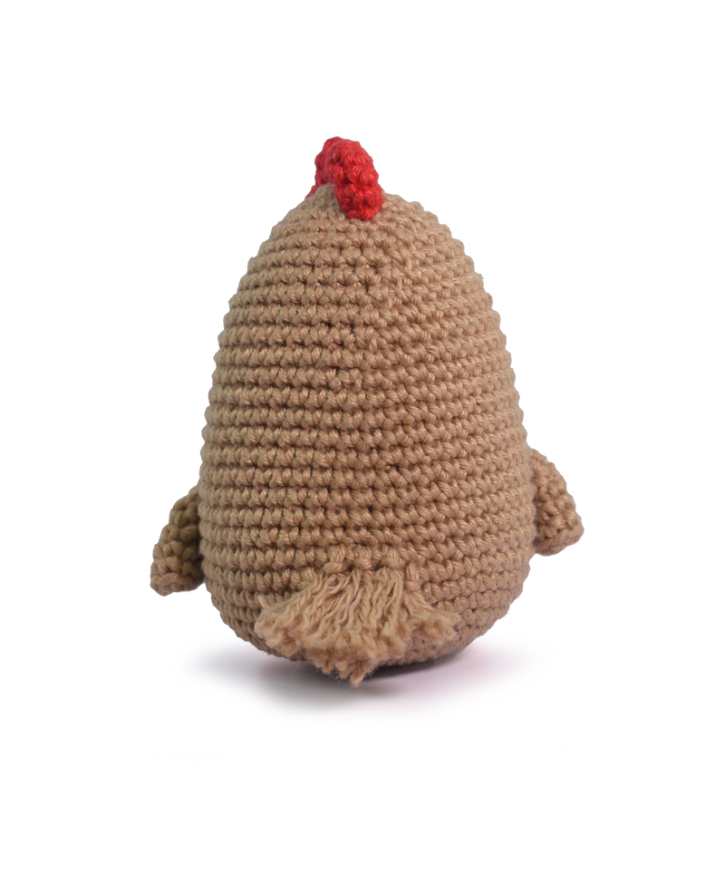 Hen Crochet Amigurumi Kit - Beginner