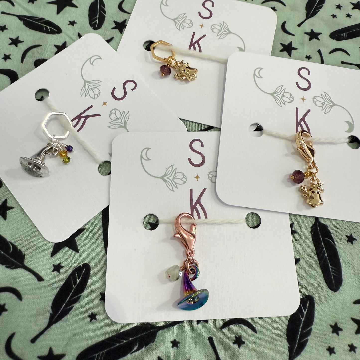 Magick Ghostie Markers by Sassafras Knits