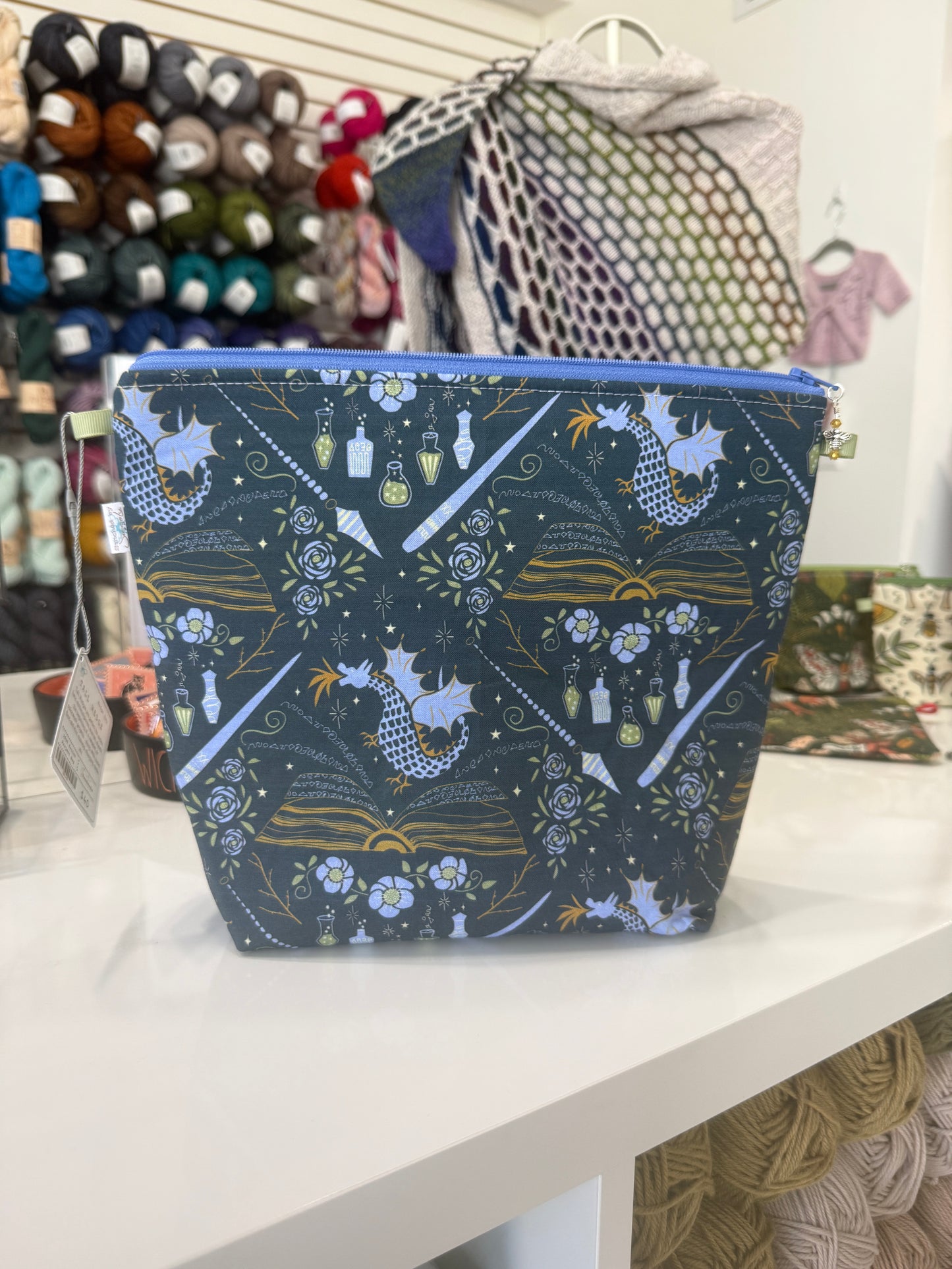 Dragon Spell Project Bag by JessaLu
