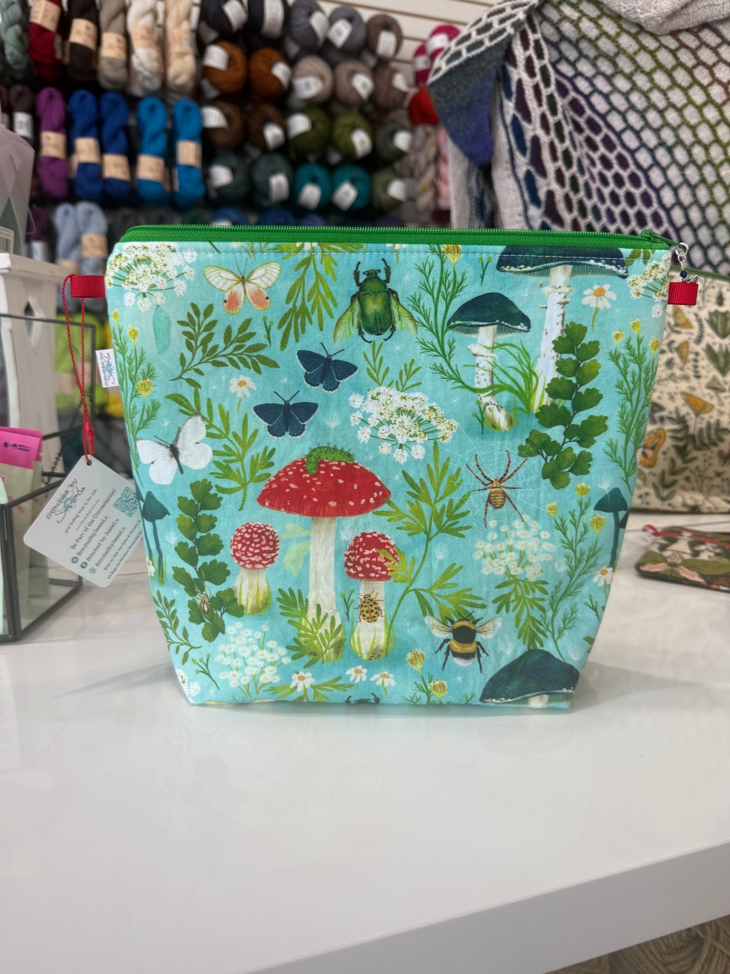 Secret Garden Project Bag by JessaLu