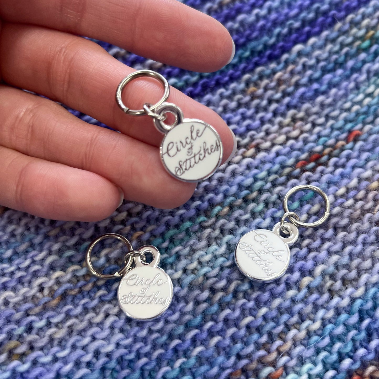 Circle of Stitches Stitch Marker / Progress Keeper