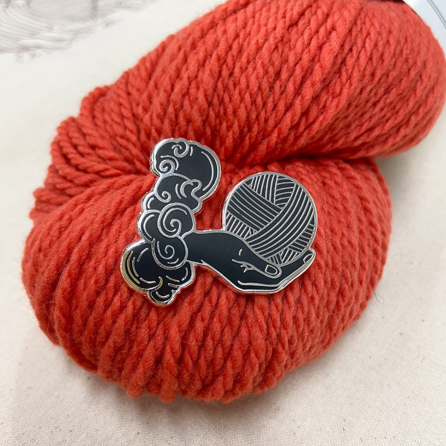 Yarn Tarot Enamel Pins