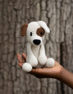 Tucker the Jack Russell Crochet Kit