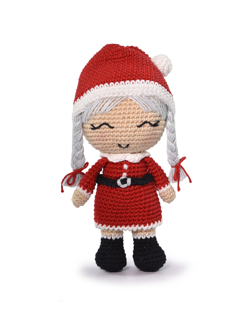 Mrs. Claus Amigurumi Kit