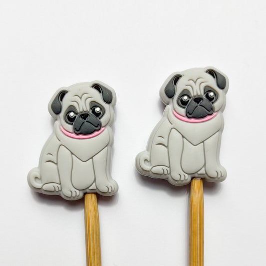Pug Dog | Stitch Stoppers by toil & trouble