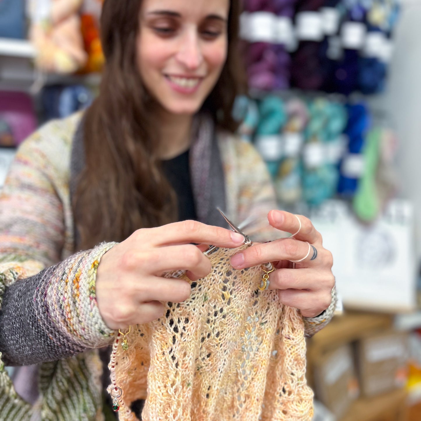 Savanna Shawl Knitting Pattern - Digital Download
