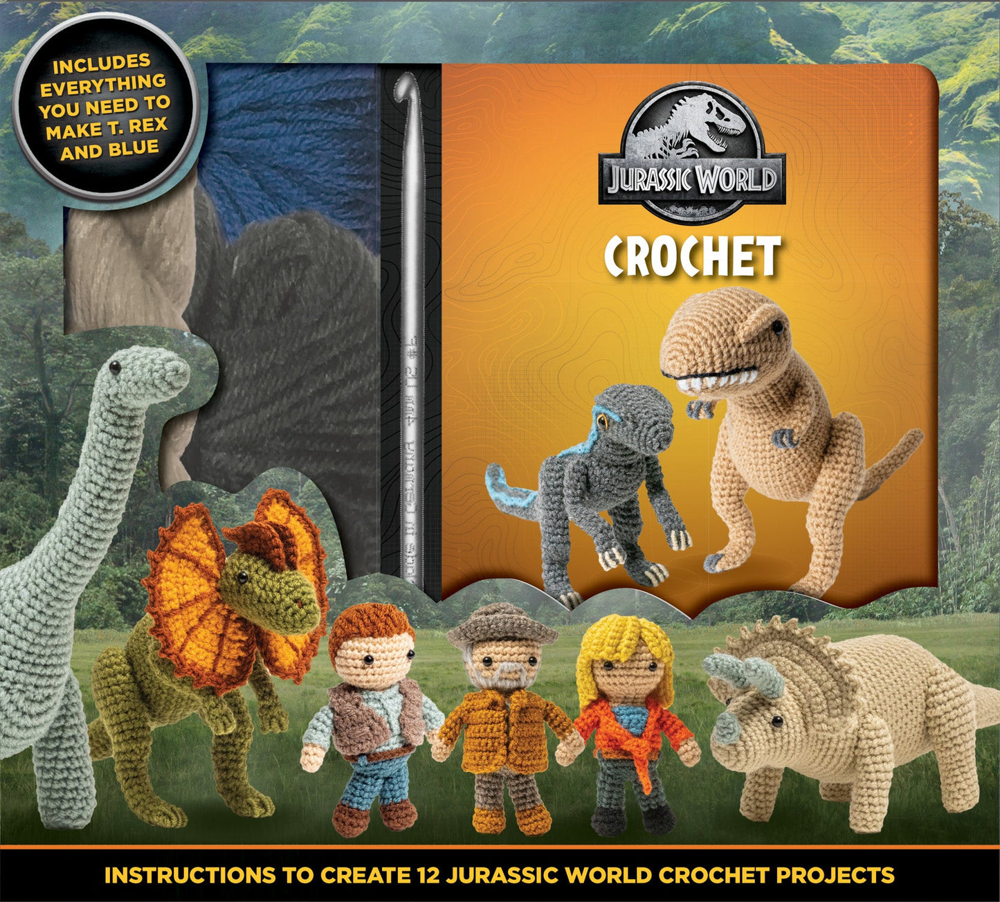 Jurassic World Crochet Kit