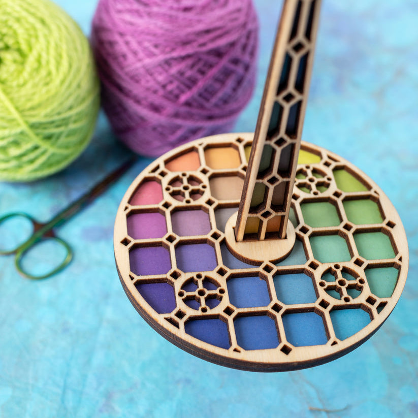Grisaille - Mini Yarn Minder by Lemonwood