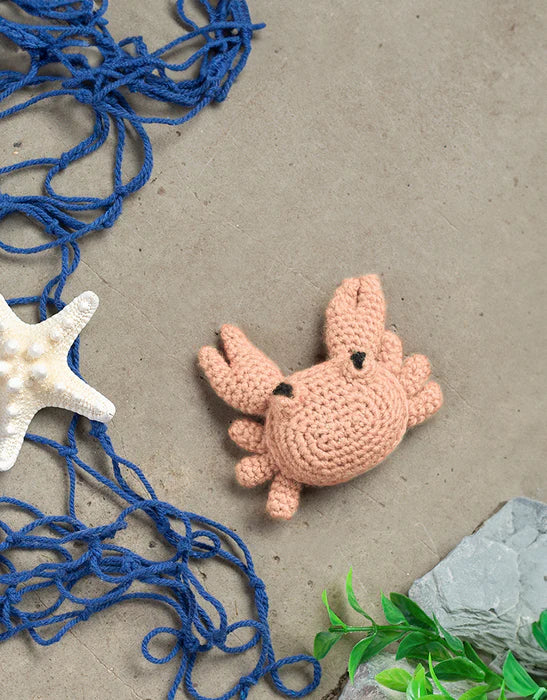 Mini Cedric the Crab Crochet Kit