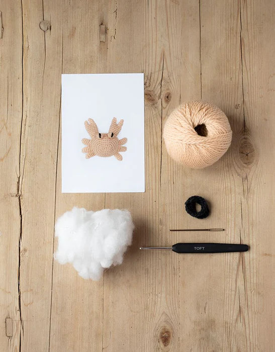 Mini Cedric the Crab Crochet Kit