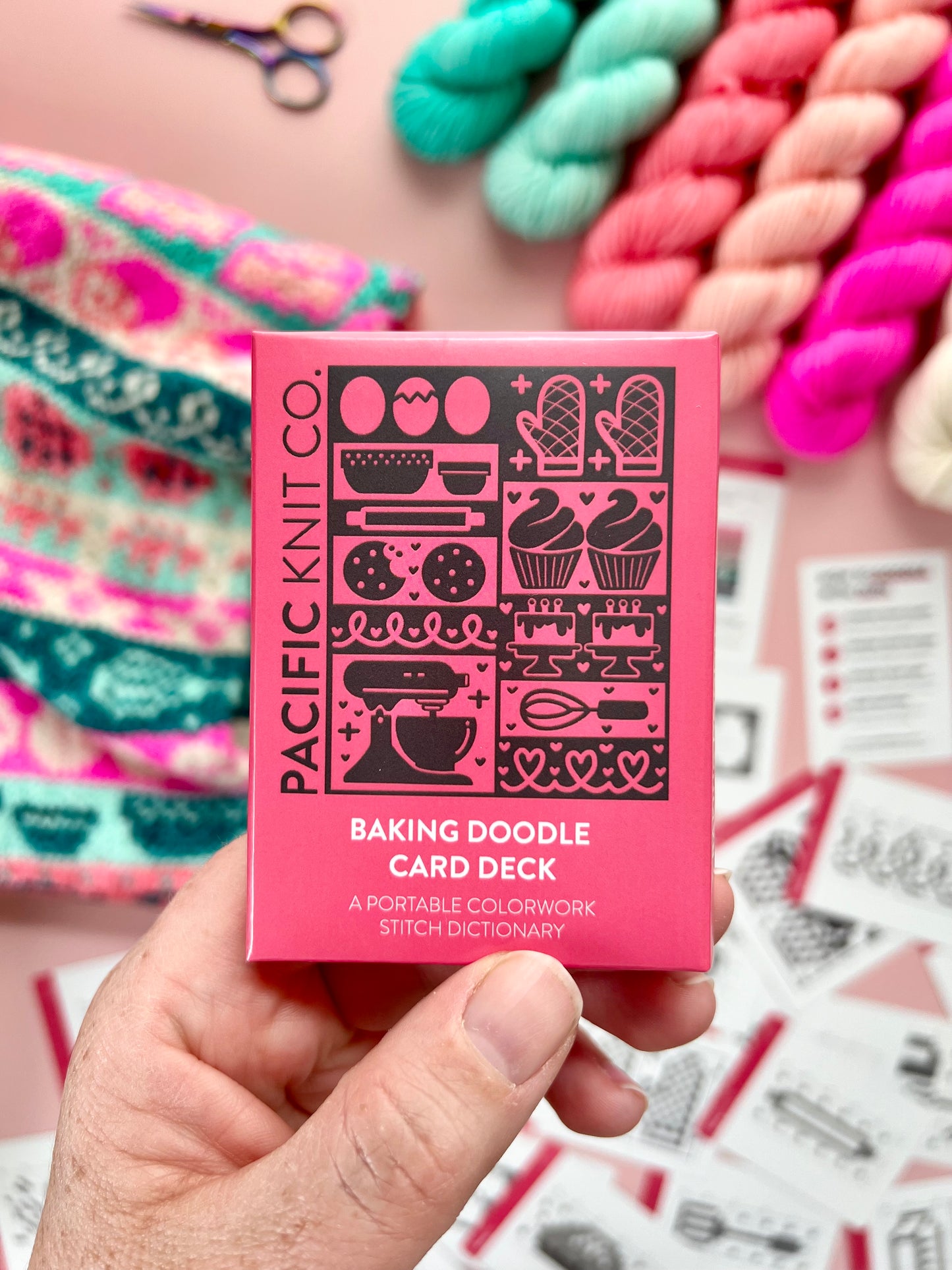 Baking Doodle Card Deck Expansion - Colorwork Knitting Charts
