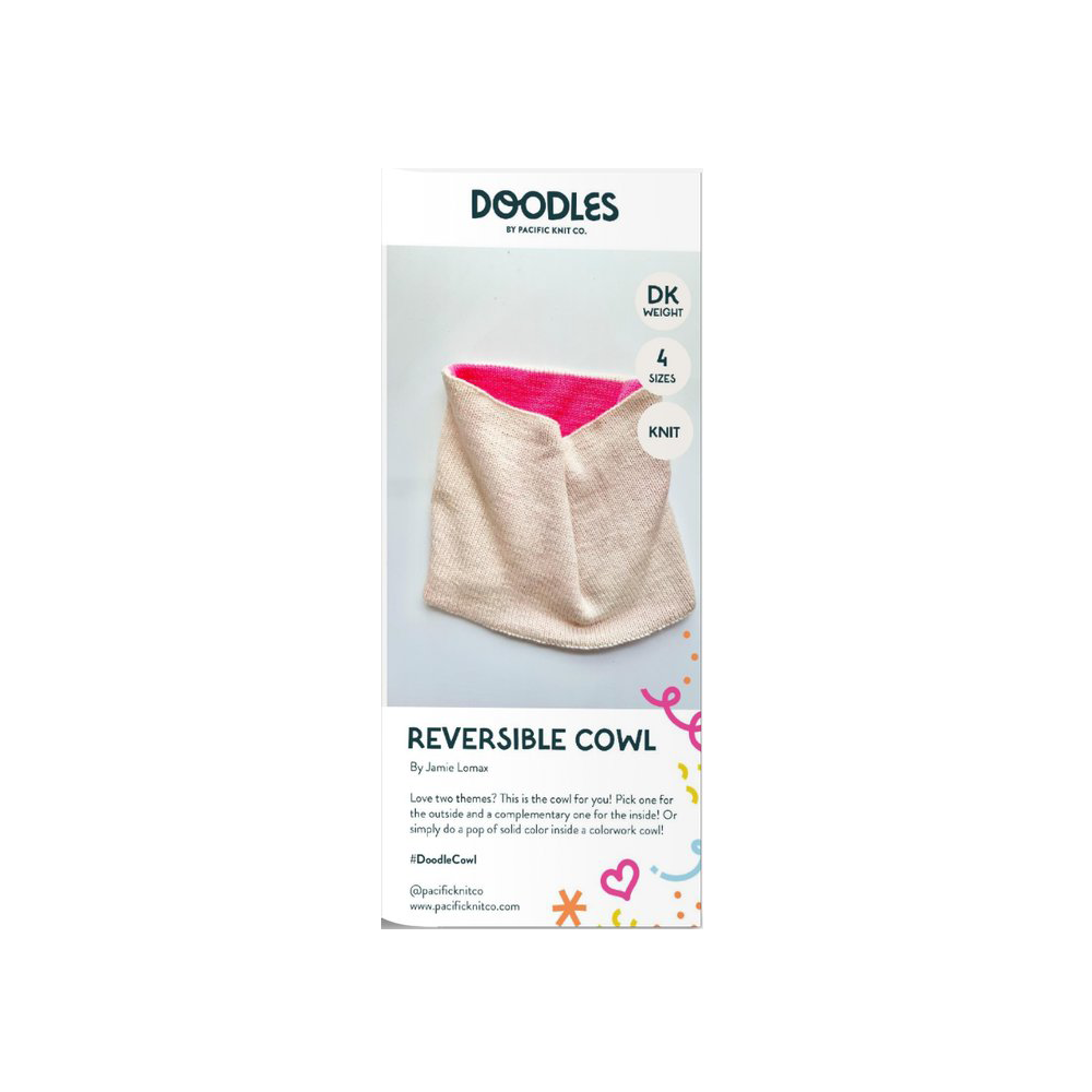 Base Doodle Reversible Cowl - DK - Create Your Own Design